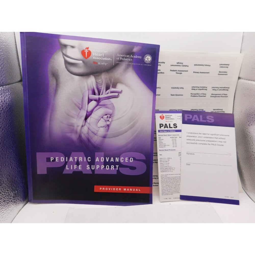 Aha, Pediatric Advanced Life Support (Pals) Provider Manual Ser.: Pediatric...
